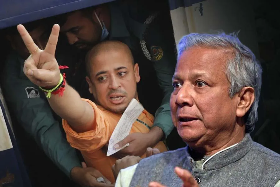 ইসকনের বিরুদ্ধে মামলা প্রত্যাহার, দেশজুড়ে সংখ্যালঘু বিক্ষোভ