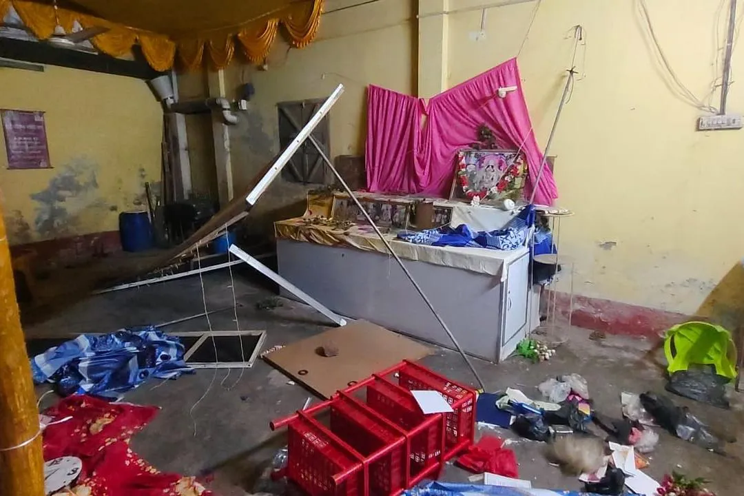 ভৈরবে ইসকন মন্দিরে হামলা, ৪০ লাখ টাকার ক্ষতি