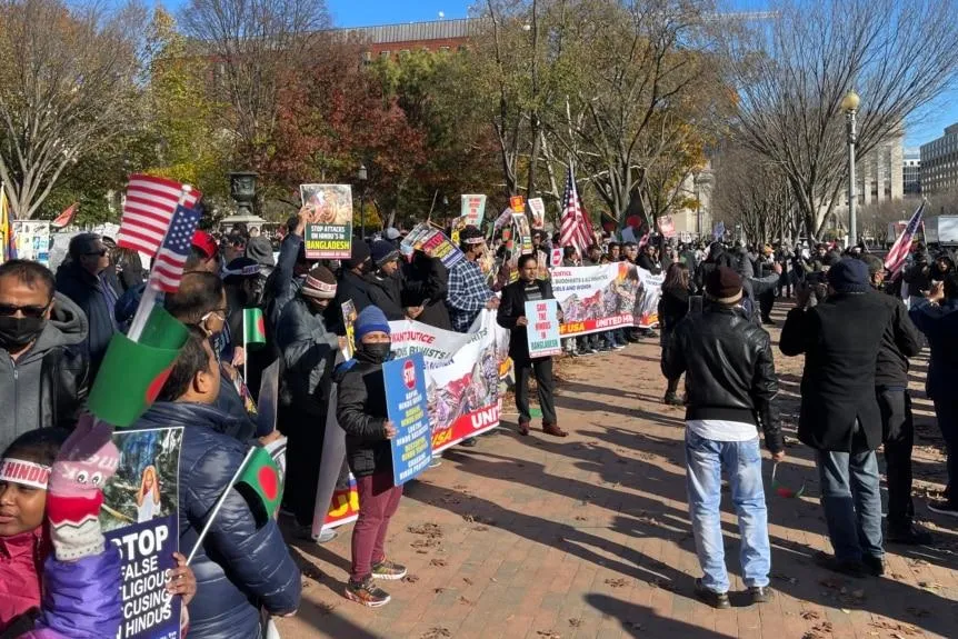 বাংলাদেশে সংখ্যালঘু নির্যাতন নিয়ে উদ্বিগ্ন যুক্তরাষ্ট্র প্রবাসী সংখ্যালঘুরা